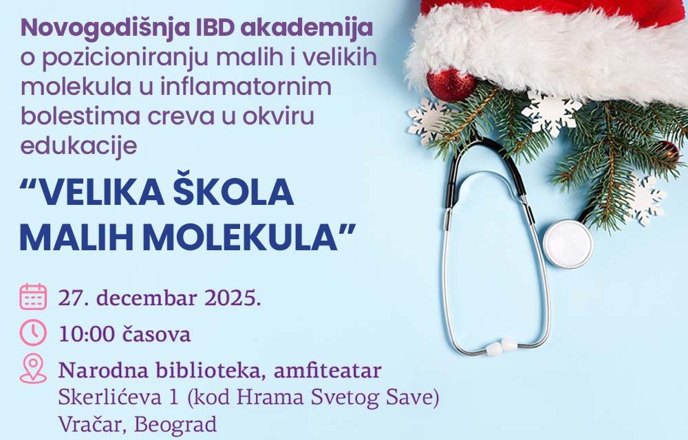 Novogodišnja IBD akademija – „Velika škola malih molekula“