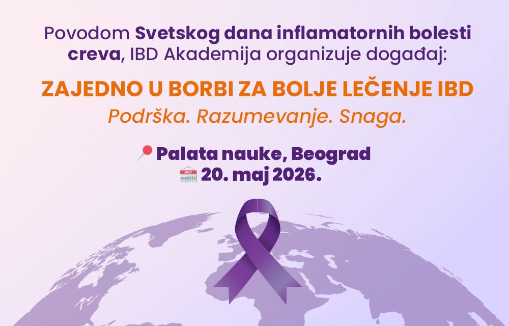 Zajedno u borbi za bolje lečenje inflamatornih bolesti creva